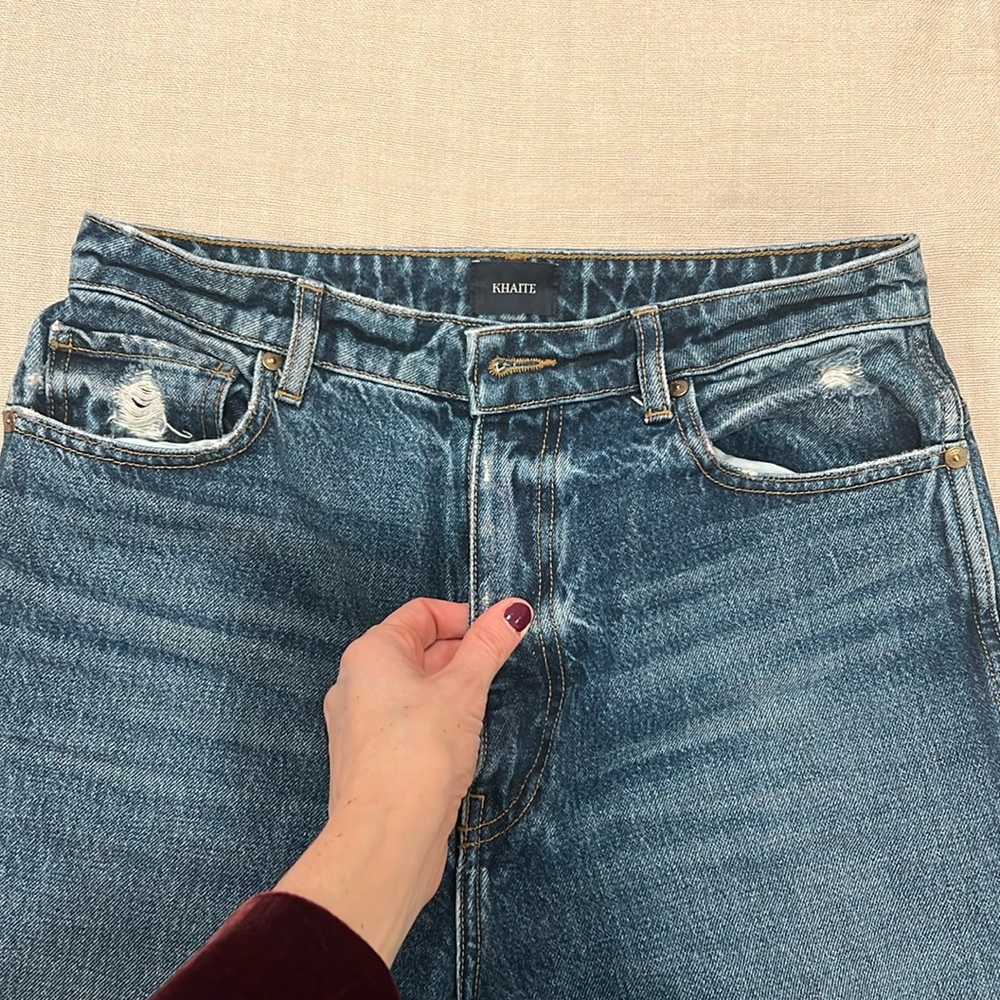 Khaite Danielle 30 ultra high waisted